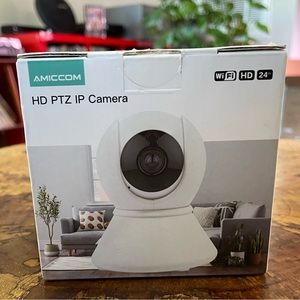 Amiccom HD PTZ IP Camera. Sealed box but never been used.